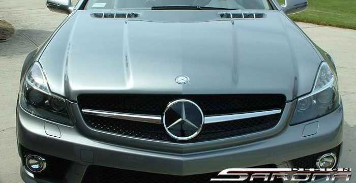 Custom Mercedes SL Hood  Convertible (2009 - 2011) - $890.00 (Manufacturer Sarona, Part #MB-002-HD)